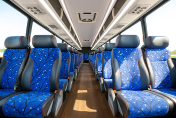 Medford Charter Bus Inside