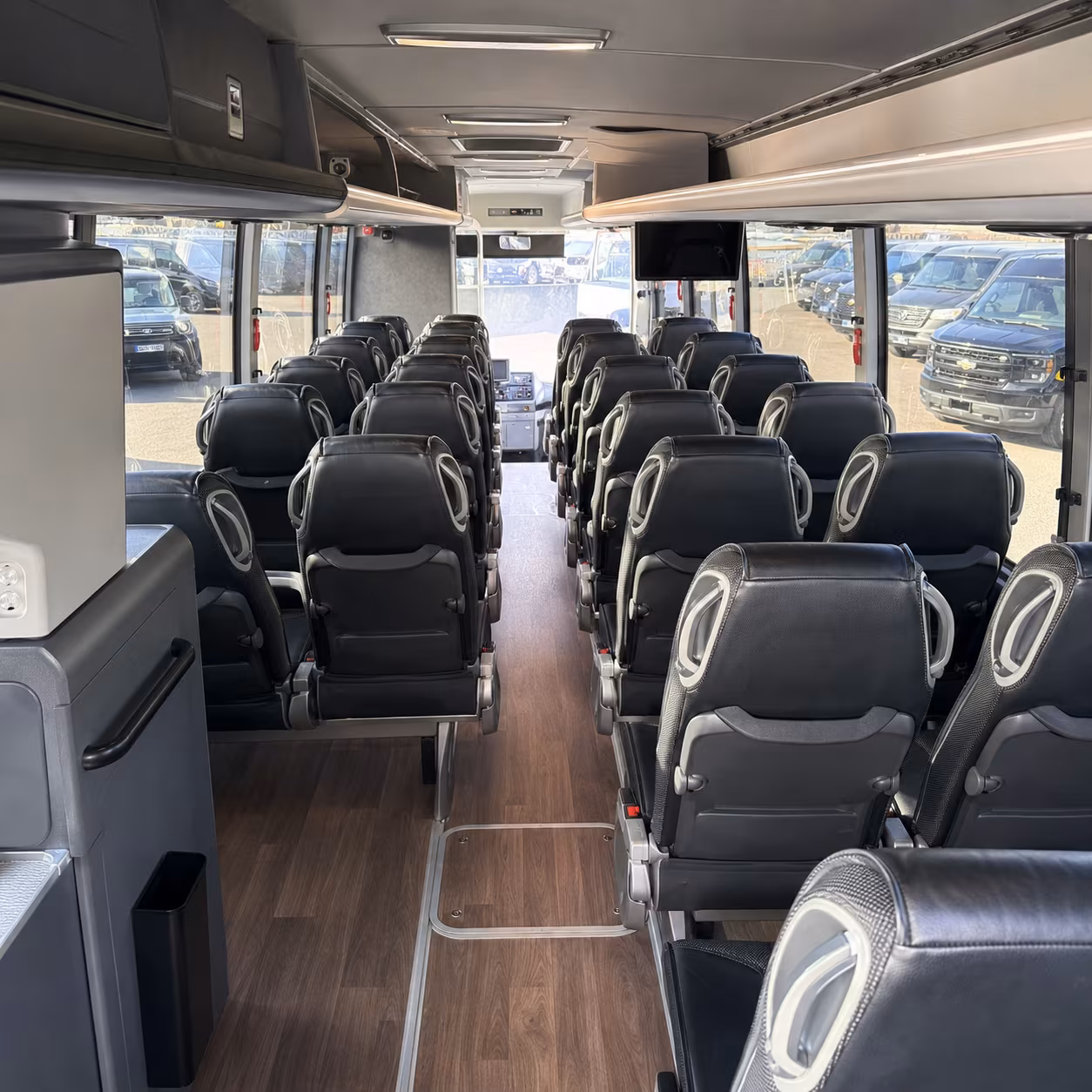 medford employee transportation onboard seating