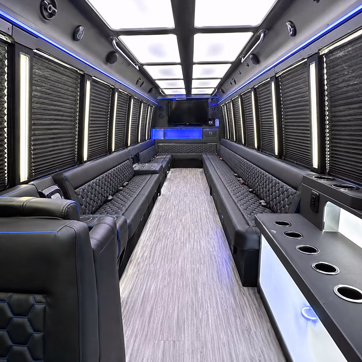 medford party bus rentals inside